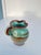 Vintage 1930s Little brown & green clay pottery. Unsigned but I was told it was made by Walter Gebauer.