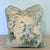 Traditional Lee Jofa Hollyhock Pillows in Celadon With Scalamandre Lark Stripe Backs For Sale - Image 3 of 10