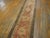 Mid-Century Modern 1940s Mid Century Modern Turtle Palmette Apricot Indian Agra Hallway Runner Rug For Sale - Image 3 of 8