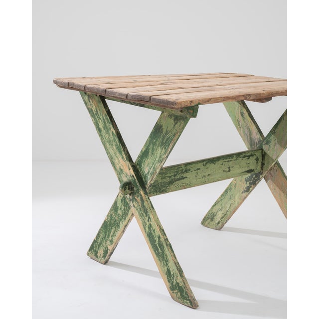 French 1900s French Wooden Table For Sale - Image 3 of 18