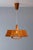 Large Teak and Sisal Pendant Lamp attributed to Temde Leuchten, 1960s For Sale - Image 4 of 13
