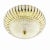 Mid-Century Modern Mid-Century Round Ceiling or Wall Lamp in Glass & Brass attributed to Emil Karl Stejnar, 1960s For Sale - Image 3 of 8