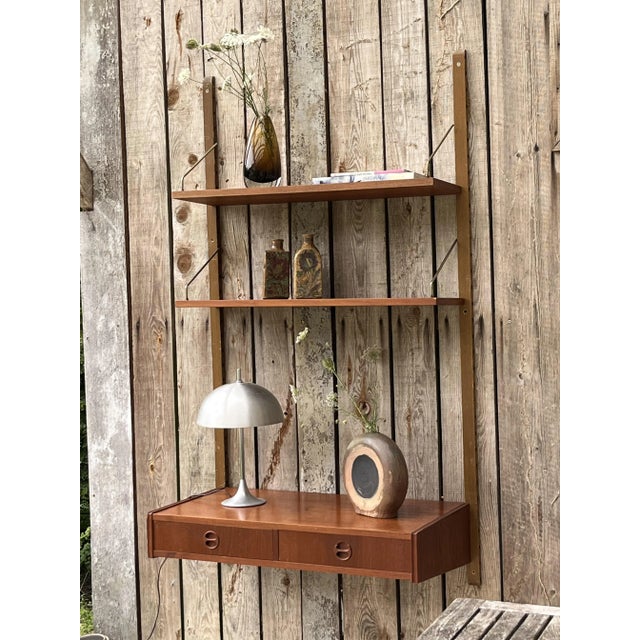 Wall Desk in Teak, 1960 For Sale - Image 6 of 7