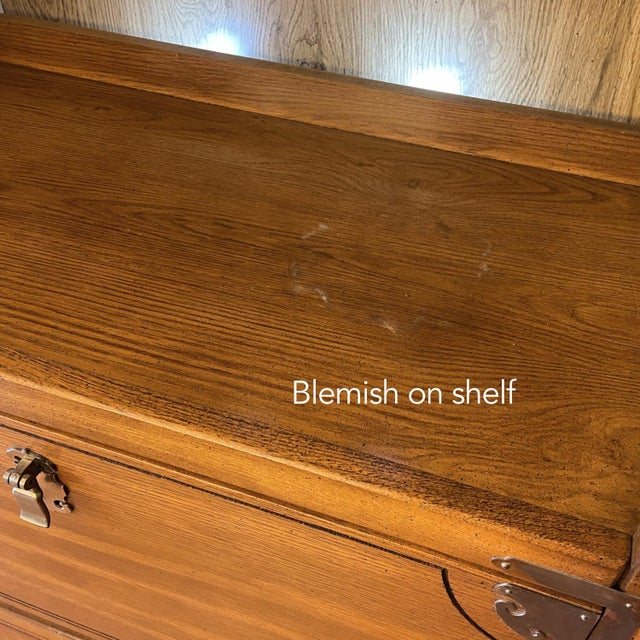 Bernhardt 3 Piece Modular Asian Bookcase Wall Unit With China Cabinet For Sale - Image 11 of 12