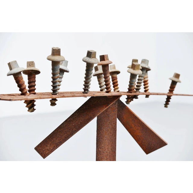 Abstract Modern Screws Sculpture by Theo Niermeijer, 1970 For Sale - Image 4 of 9