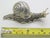 Vintage Italian Genuine Silver 800 Real Size Snail Figurine Vicenza Detailed Rare Decor For Sale - Image 11 of 11