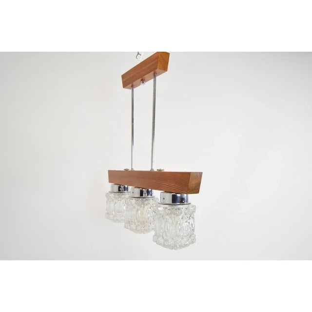 Mid-Century Chandelier Jilove U Decina, 1970s For Sale - Image 4 of 8