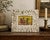 Figurative Vintage “Round the Rosy” Miniature Oil Painting, Carved Floral Frame, C. 1960s For Sale - Image 3 of 5