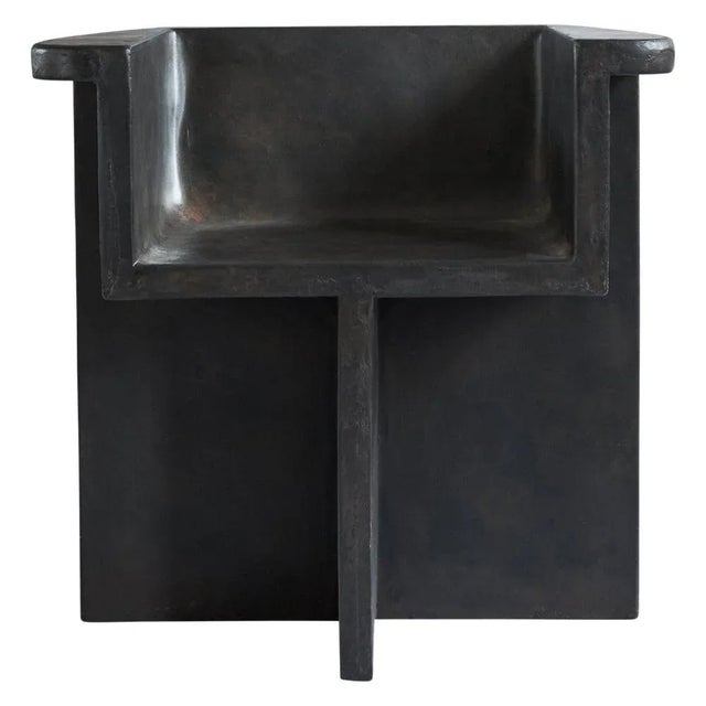 Coffee Brutus Dining Chair by 101 Copenhagen For Sale - Image 6 of 6