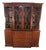 Henkel Harris Solid Mahogany Banded Two Piece China Cabinet For Sale