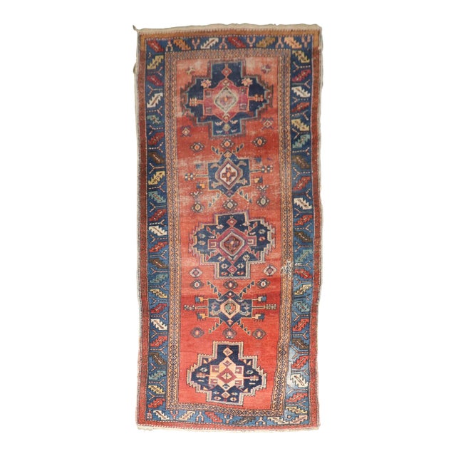 Traditional Northwest Persian Worn Rug rug no.j4790 For Sale