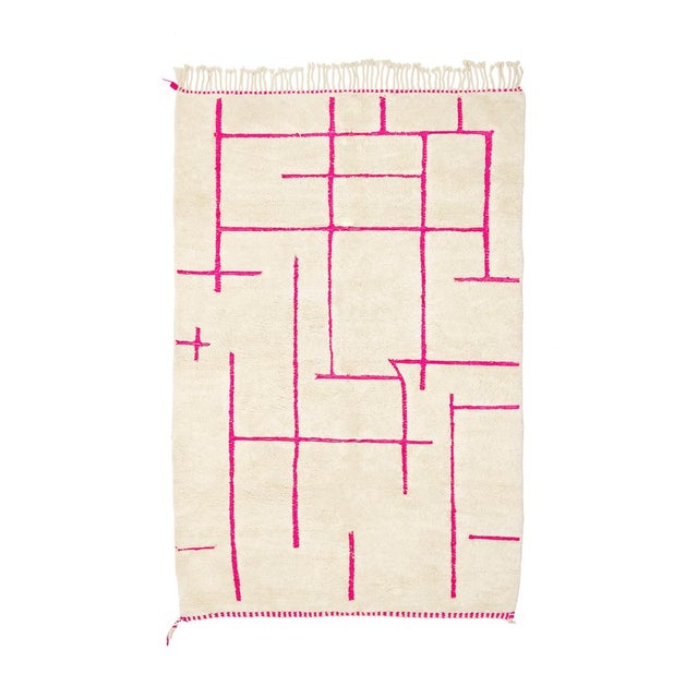 Hand-Knotted Wool Rug by Azele Studio For Sale - Image 11 of 11