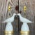 Vintage Late 20th Century Boho Love Bird Lamps - a Pair For Sale - Image 4 of 6