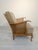Chippendale Lounge Chair with Raffia For Sale - Image 9 of 15