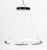 Antoni Arola for Santa and Cole "Nimba" Pendant Lamp, the stainless steel base and structure with LED lights, marked. 32"...