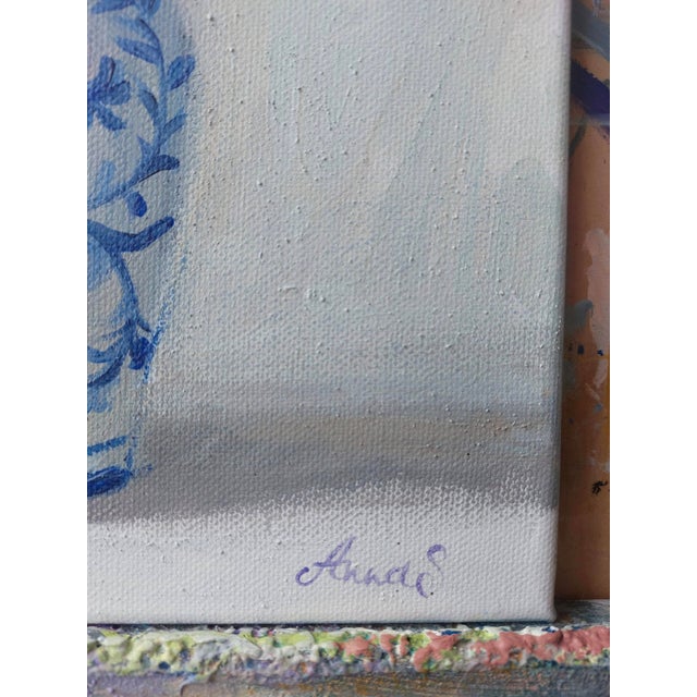 Anna Silabrama, Harmony in Bloom, 2025, Acrylic Painting on Canvas For Sale - Image 4 of 9