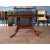Traditional Round Mahogany Dining Table For Sale - Image 3 of 9