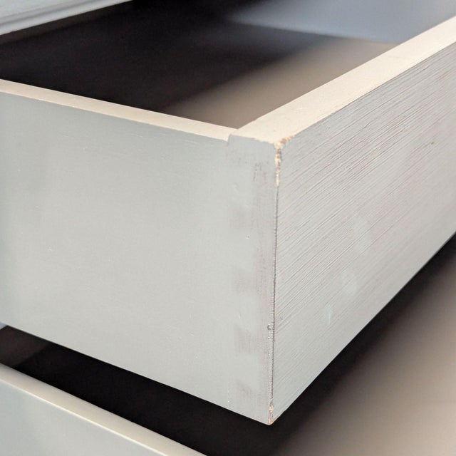 Restoration Hardware St. James 7-Drawer Gray Dresser For Sale - Image 9 of 11