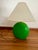 1980s Postmodern Table Lamp Green Ceramic For Sale - Image 10 of 11