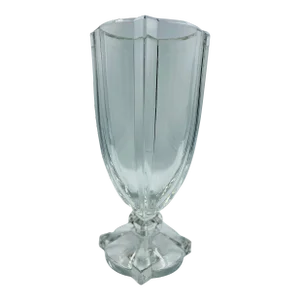 Late 20th Century Signed Miller Rogaska Pedestal Vase