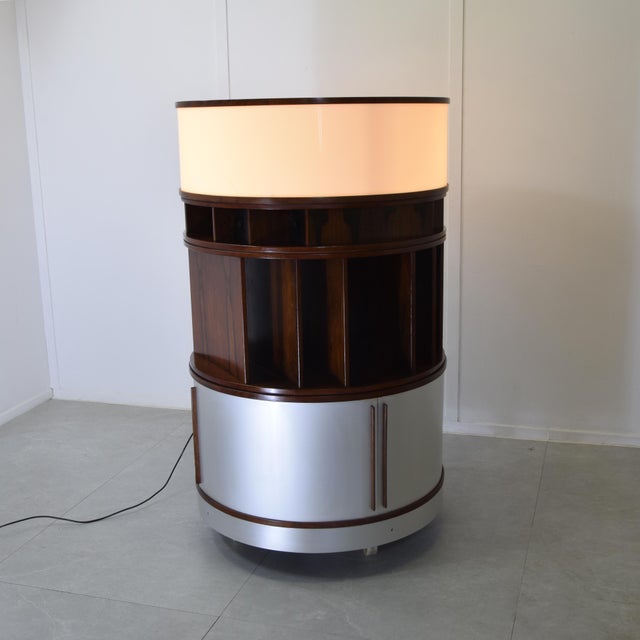 Combi Center Series Storage Unit with Wooden Frame by Joe Colombo, 1960s For Sale - Image 12 of 14