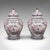 Italian Pair of Large Vintage Display Vases, Italian, Ceramic, Baluster Urn, Circa 1980 For Sale - Image 3 of 12