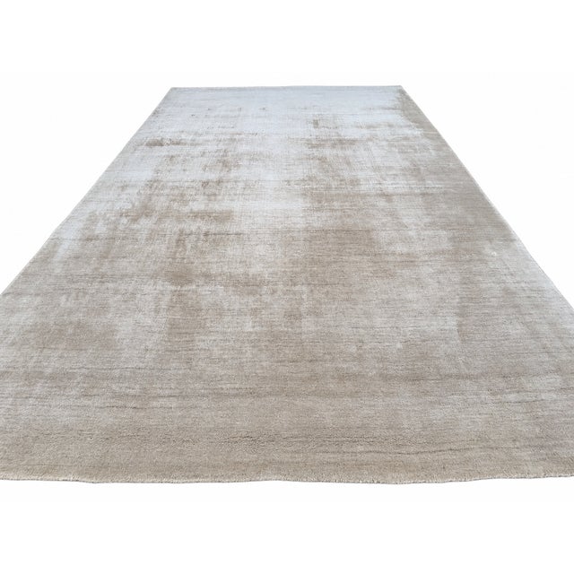 Rh Amara Performance Handwoven Rug – 9' X 12' Wheat | 55% Wool & 45% Nylon | Handwoven For Sale - Image 18 of 18