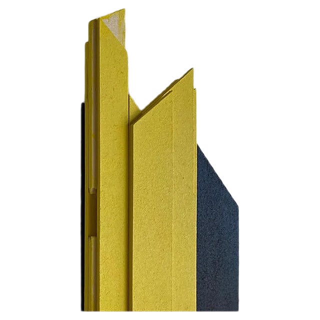 Kevin Cheng-Feng YU, Work N° 3, 2016, Acrylic on Wooden Cardboard For Sale