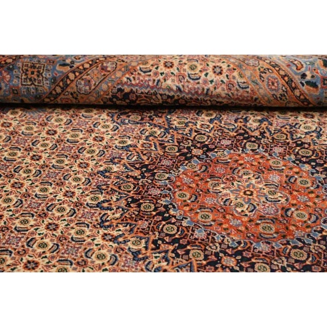 Moud Rug with Floral Design For Sale - Image 10 of 11