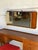 Wood 1970s Meredew Danish Teak Vanity Desk With Mirror and Stool Mid-Century Modern Dressing Table For Sale - Image 7 of 15