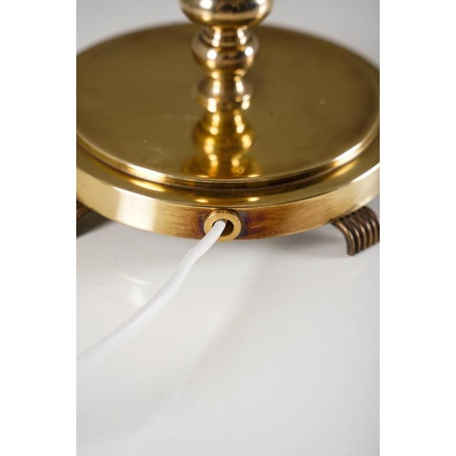 Swedish Grace Model 15455 Table Lamps attributed to Böhlmarks, 1930s, Set of 2 For Sale - Image 9 of 18