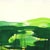 Contemporary Forest 5 - Original Green Minimalist Abstract Landscape Ink Painting on French Linen Paper by Bettina Mauel For Sale - Image 3 of 6
