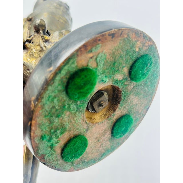 1970s Bronze Sculpture of a Parakeet For Sale - Image 5 of 7
