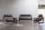 Sofas by Percival Lafer Brazil, 1970s Original seating group by Percival Lafer, Brazil, 1970s – including a three-seater,...