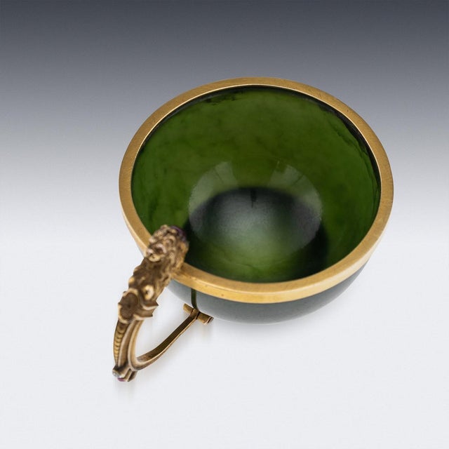 Antique French Miniature Cup, 1890 For Sale - Image 6 of 11