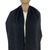 Italian Emporio Armani Black Printed 80% Wool 20% Silk Scarf For Sale - Image 3 of 9