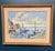 Mid 20th Century Scandinavian School, Port with Moored Sailboats, 1950s, Oil on Panel, Framed For Sale - Image 5 of 14