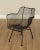 Russell Woodard Woodard Mid Century Modern 'Sculptura' Wrought Iron Patio Dining Chairs - Set of 12 For Sale - Image 4 of 13