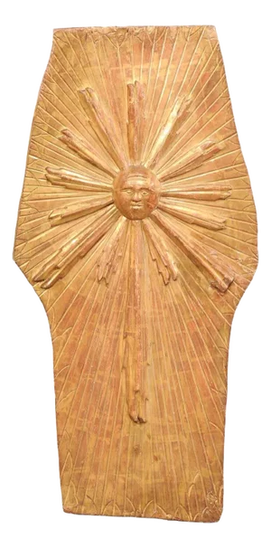 19th Century Italian Sun in Splendor Wall Plaque