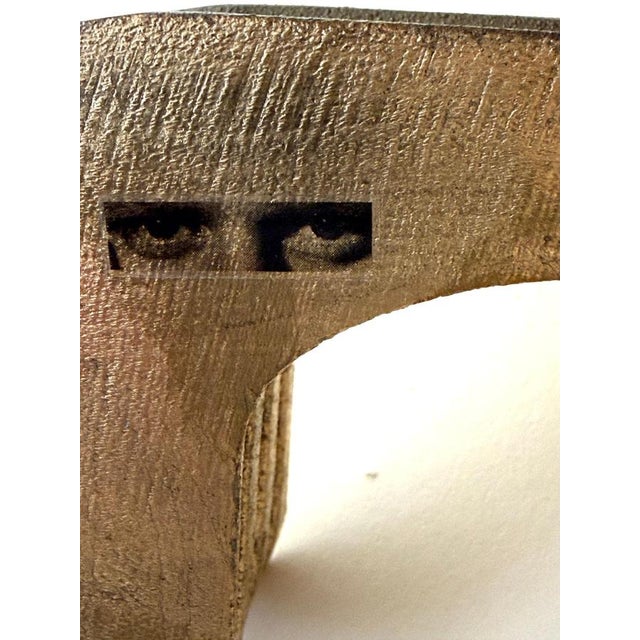 Gold Art Deco Sculptural Gilded Olympia Wall Light by Bernd Beisse, 1980s For Sale - Image 8 of 18