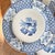 1920s Antique Blue & White Transferware Bread Plates by Wood & Sons Made in England "Yuan" Pattern - Set of 8 For Sale - Image 5 of 9