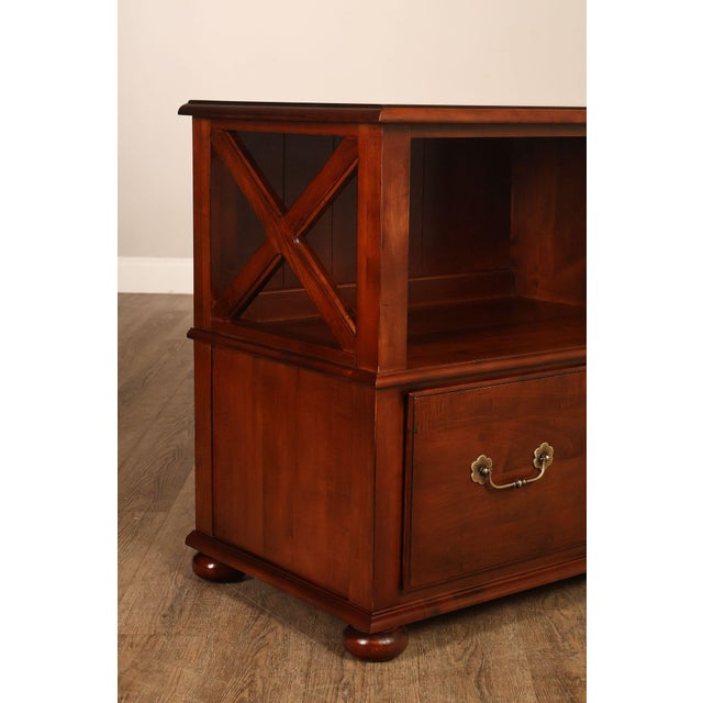 Wood Ethan Allen 'British Classics' Media Console For Sale - Image 7 of 18