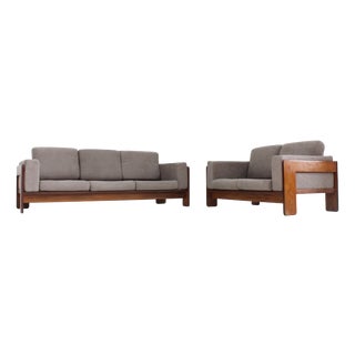 Vintage Bastiano Sofa Set by Tobia Scarpa for Gavina, 1970s, Set of 2 For Sale