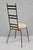Vintage Arthur Umanoff Wrought Iron Ladder Back MCM Dining Chairs - Set of 4 For Sale - Image 16 of 18