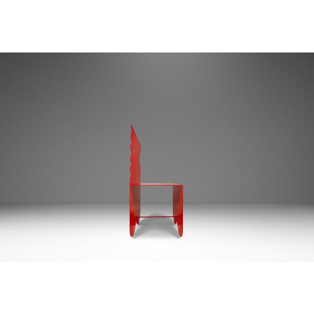 Postmodern Abstract "Pac" (Playful Accent Chair) by Mark Leblanc for Leblanc Studios, Usa, C. 2026 For Sale - Image 4 of 18