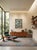 Celadon Wonderful Mid-Century Modern Abstract Oil Painting “Spring Harmony” by J. Siebernthal in Original Artist-Painted Frame For Sale - Image 8 of 9