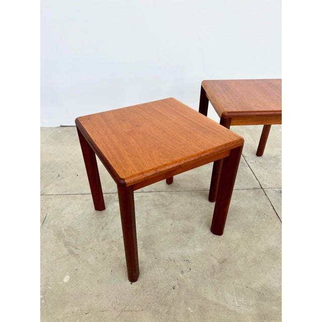 Scandinavian Teak Side Table, 1970s For Sale - Image 16 of 18
