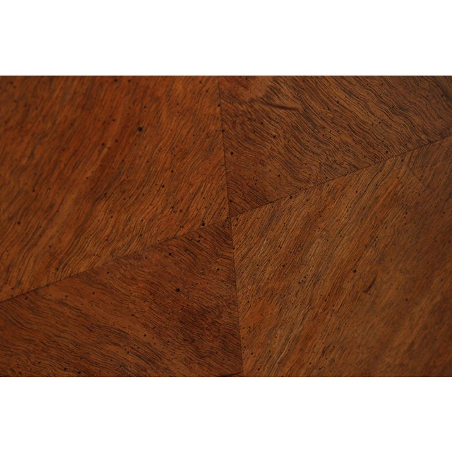 Wood Lane Mid Century Modern Queen Size Walnut Headboard For Sale - Image 7 of 12