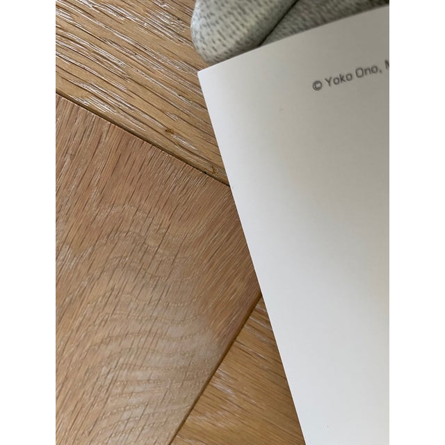 Yoko Ono Exhibition Poster Designed by Yoko Ono, a Poem to Be Read With a Magnifying Glass, Copyright Yoko Ono, Mm Sweden, 2012 Reproduction For Sale - Image 4 of 7