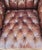 Wood Attributed to Old Hickory Tannery Style Leather Wingback Tufted Chair For Sale - Image 7 of 18